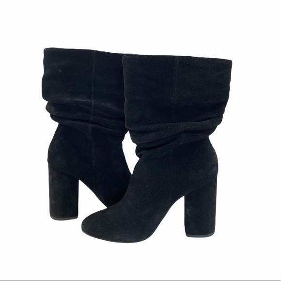 Splendid Phyllis Bootie in Black Suede Size 8.5 - Picture 4 of 12